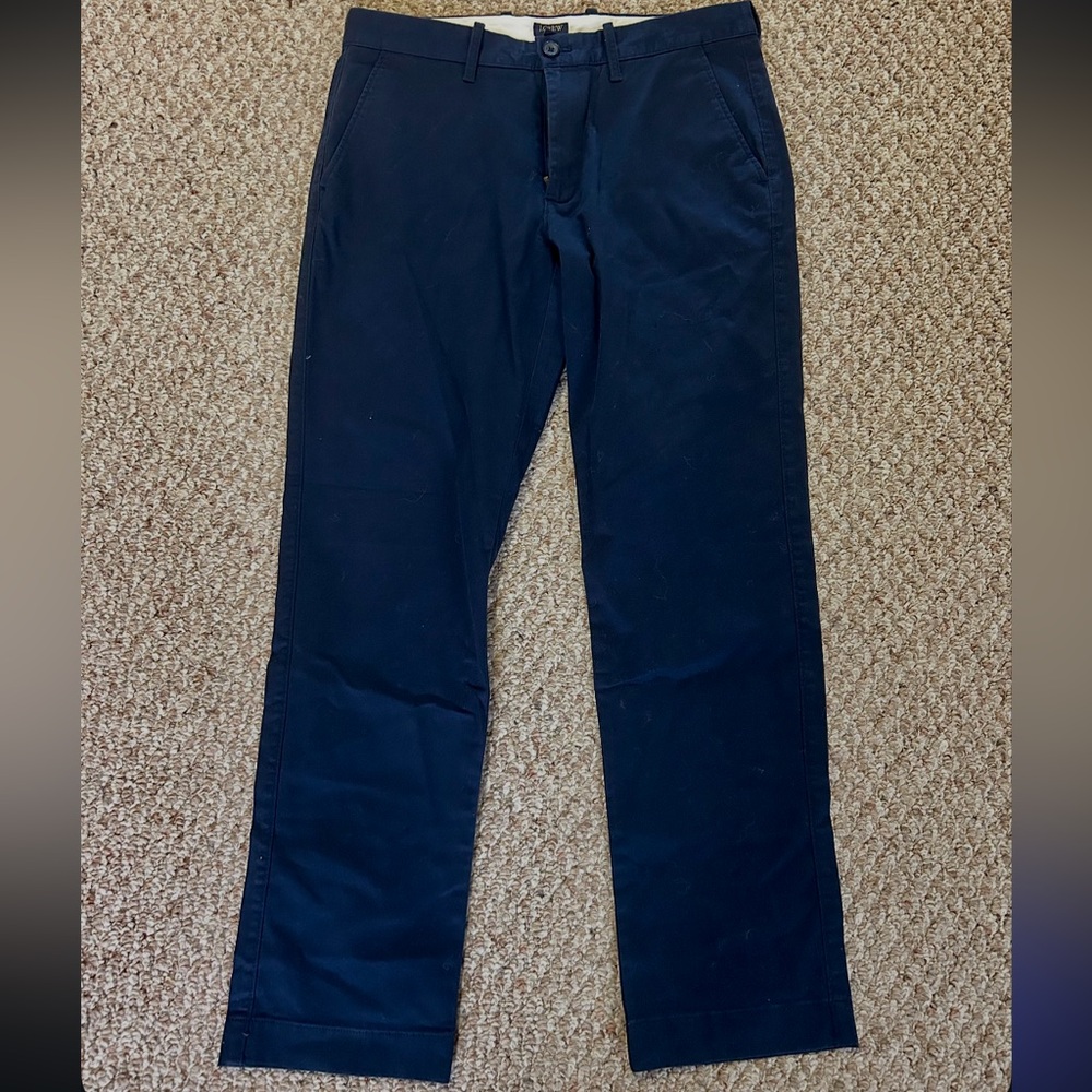 J. Crew Blue Chinos Straight Leg